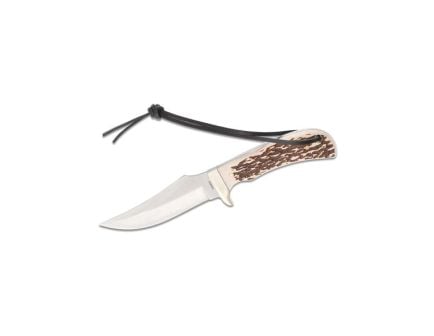 Uncle Henry Fixed Knife Clip Point, Brown