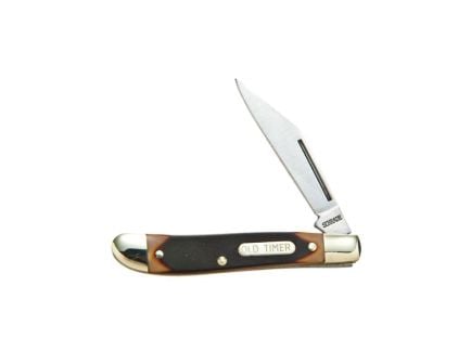 Old Timer Pal Folding Knife Clip Point, Brown