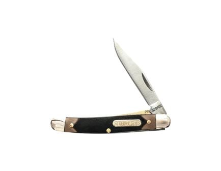 Old Timer Mighty Mite Folding Knife Clip Point, Brown