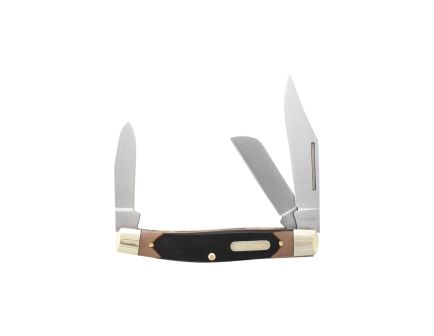 Old Timer Senior Folding Knife Clip Point/Sheepsfoot/Spey, Brown