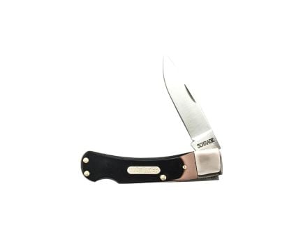 Old Timer Bearhead Folding Knife Drop Point, Brown