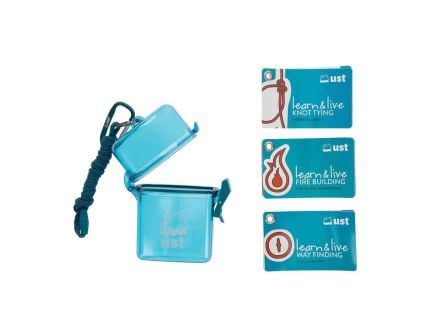 UST Learn and Live Outdoor Skills Card Set, 1.50"