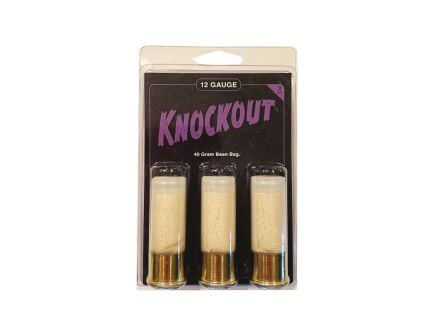 Reaper Defense Knockout 12 Gauge 40 g Bean Bag Slug, 3rds