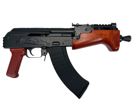 Pioneer Arms Micro Hellpup Pro 7" 7.62x39 30rd Pistol, Poiish Red - PRAK0031KPRO
