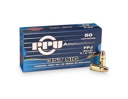 Prvi Partizan .357 SIG FPJ 125 gr 50 Rounds Ammunition - PPH357S