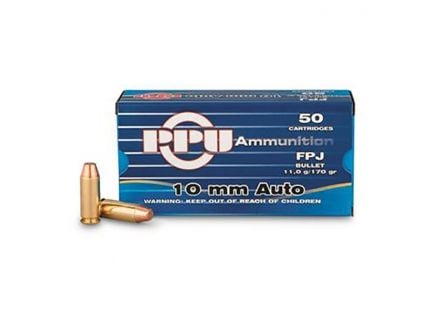 Prvi Partizan 10mm Auto FPJ 170 gr 50 Rounds Ammunition- PPH10F