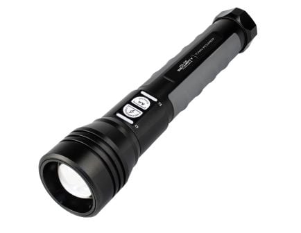 Police Security Twin Power LED Flashlight 2000 lm