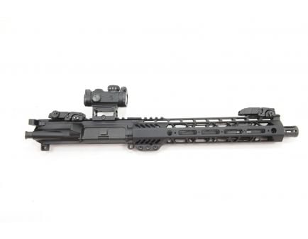 PSA 10.5" 5.56 NATO 1/7 Phosphate 10.5" Lightweight M-Lok Upper With Romeo MSR, MBUS Sight Set, BCG, & CH