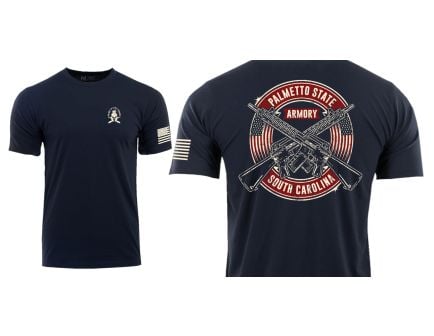 PSA "DUAL SABRES" T-Shirt, Navy Blazer