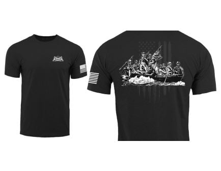 PSA "GW CROSSING OVER" T-Shirt, Black
