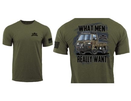 PSA "What Men Want" T-Shirt, Forest Night 