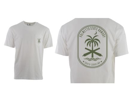 PSA "Palm Trees" Pocket T-Shirt, White