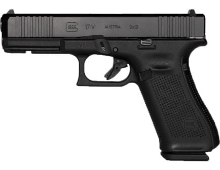 Glock 17 V 4.49" 9mm FS (3)17rd Pistol, Black - PV1750203
