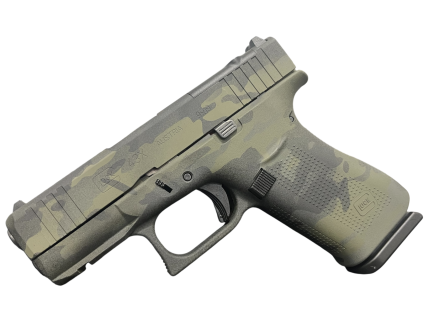 Glock 43X MOS FS 3.39" 9mm (2)10rd Pistols, Black Multi Cam