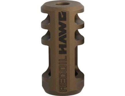 Browning Recoil Hawg Muzzle Brake M13x1.25 - M13x0.75 Fits X-Bolt, Smoked Bronze