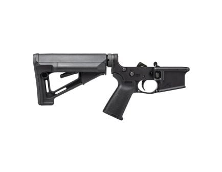 Aero Precision AR-15 Complete Lower w/Magpul MOE Grip and STR Stock, Black