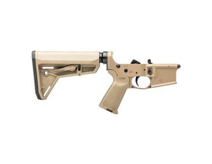 Aero Precision AR-15 Complete Lower w/MOE Grip and SL Carbine Stock, Flat Dark Earth