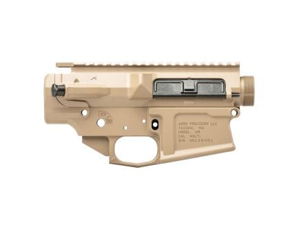 Aero Precision Threaded Assembled Receiver Set, Flat Dark Earth