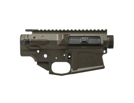 Aero Precision Threaded Assembled Receiver Set, OD Green