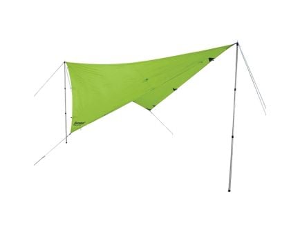 Eureka Trail Fly 10 120" x 116" Camp Tarp, Dark Shadow/Jasmine Green