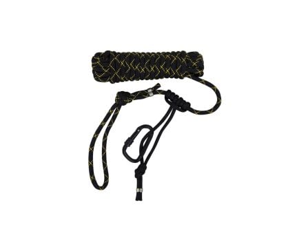 River's Edge 30' Safety Rope, 300 lb Black/Green