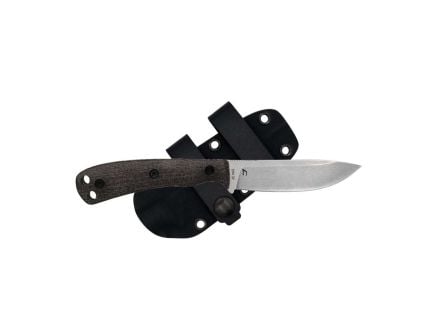 Shield Knife & Tool Ascent Fixed Knife Drop Point, Black