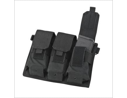 US PeaceKeeper Rat Case Triple Magazine Pouch, Black