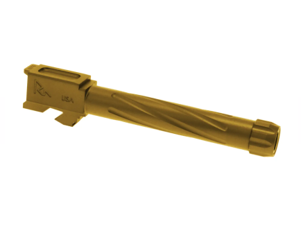 Rival Arms 9mm Drop-in Threaded Barrel for Glock 17 Pistol, Bronze PVD - RA20G102C