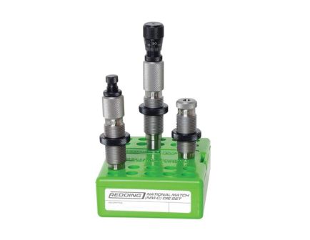 Redding Reloading Equipment National Match NM-C 6.5 Creedmoor Rifle Die Set