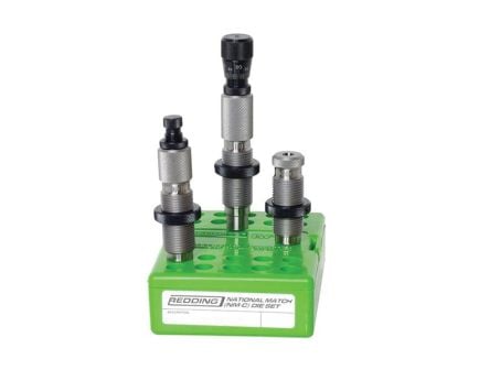 Redding Reloading Equipment National Match NM-C 6.5 Grendel Rifle Die Set