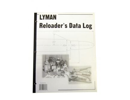 Lyman Reloaders Data Log 9847261