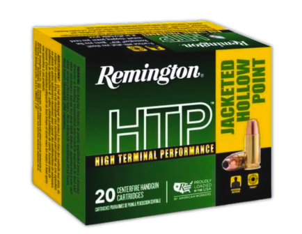 Remington High Terminal Performance .32 H&R Magnum 95 gr JHP 20rds Handgun Ammo for Effective Defense - R20017