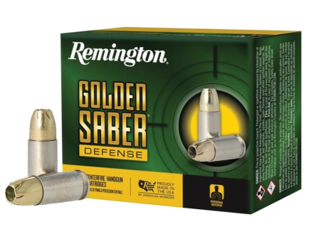 Remington Golden Saber Defense 9mm 147 gr Ammo BJHP - 20rds - 27604