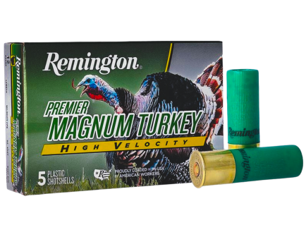 Remington Premier Magnum Turkey High Velocity 12 Ga 3.5" #5, 2oz, 5rds- 28041