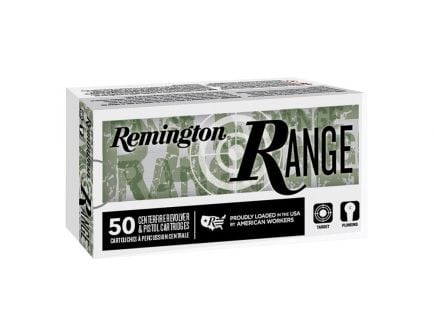 Remington Range 124 gr FMJ 9mm Ammunition, 50 Rounds for sale