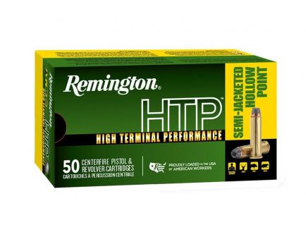 Remington HTP 125 Gr SJHP 357 Magnum Ammo 