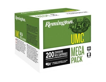 Remington UMC 150 gr FMJ 300 Blackout Ammunition, 200 Rounds