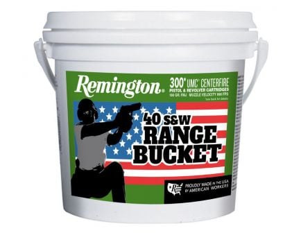 Remington UMC Handgun 180 gr FMJ .40 S&W Ammunition, 300 Rounds