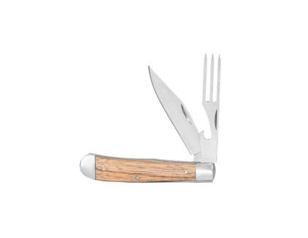 American Buffalo Knife & Tool Cattleman Chuckwagon Trapper Knife Drop Point