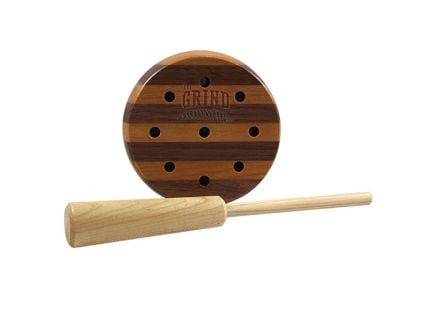 The Grind The Cooker Pot and Peg Slate Turkey Call, Maple