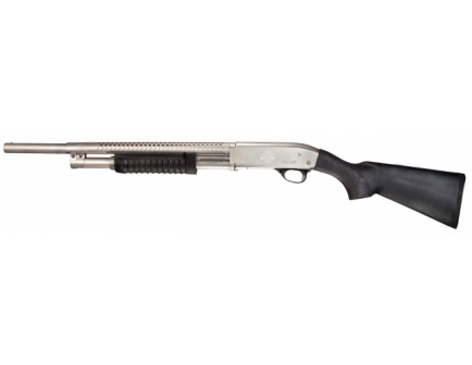 RIA M5 Matte Nickel Pump Action Shotgun