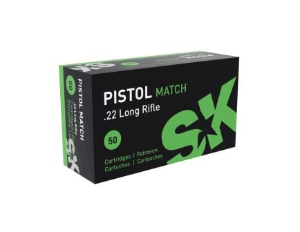 SK Pistol Match .22LR 40 gr LRN 50rds