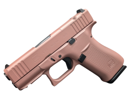 Glock 43X MOS FS 3.39" 9MM (2)10rd Pistol, Rose Gold