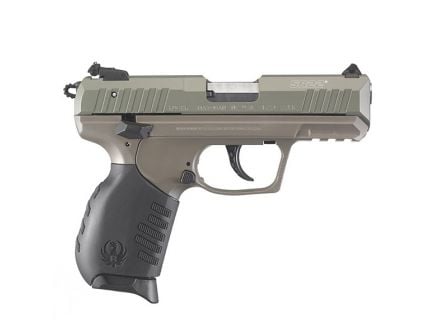 Ruger SR22 Semi Automatic .22 LR Pistol, Jungle Green
