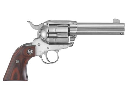 Ruger Vaquero 4.62" .357 Magnum Revolver, Stainless