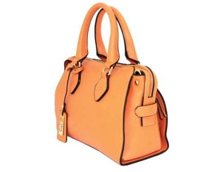 Rugged Rare Cameleon Bella Holster Ambidextrous Vegan Leather, Orange
