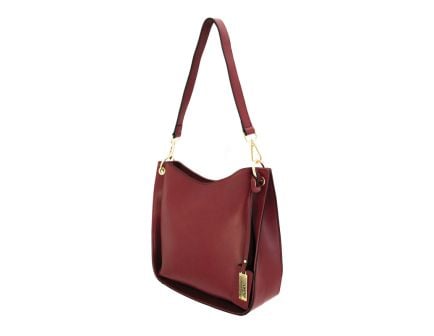 Rugged Rare Emma Holster Ambidextrous Vegan Leather, Burgundy