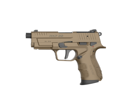 Retay RXP22 Threaded Barrel 22LR W/ (2)13rd Magazines, FDE