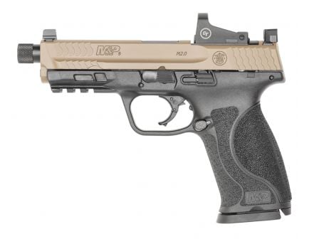 S&W M&P 2.0 OR Spec Series Kit 9mm Pistol, FDE/Black