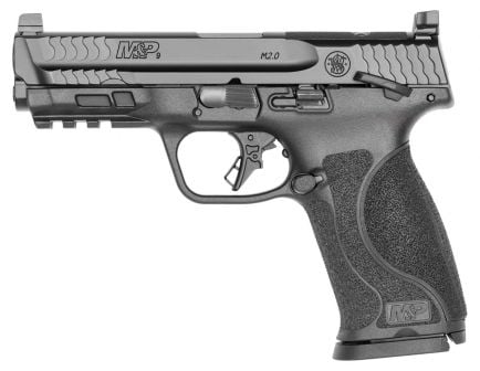 S&W M&P 2.0 TS 4.25" Optics Ready 9mm Pistol, Black